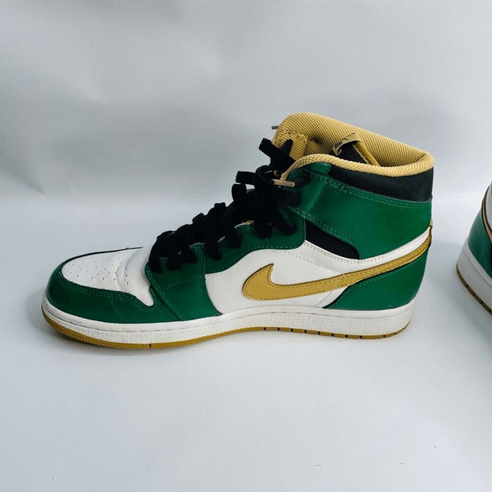 Nike Air Jordan 1 Celtics OG Green Gold Retro High Sz 10.5 555088-315 No Box - Picture 5 of 9